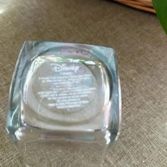 New Mickey Mouse Christmas Themed 8 oz glass - Picture 2 of 2